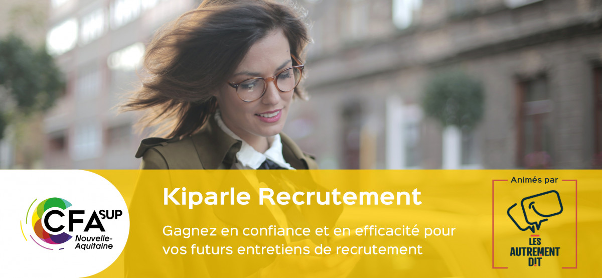 Atelier Kiparle Recrutement Gratuit CFA SUP NA
